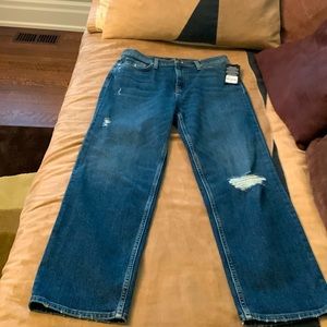 Brand new, never worn Hudson Jeans size 29. Straight leg.  Slightly distressed.
